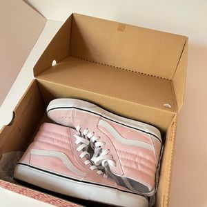 Pink High Top Vans